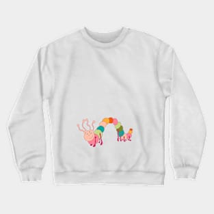 Fun caterpillar Crewneck Sweatshirt